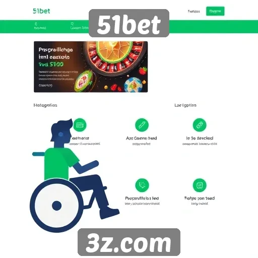 Acessibilidade e design responsivo no site 51bet