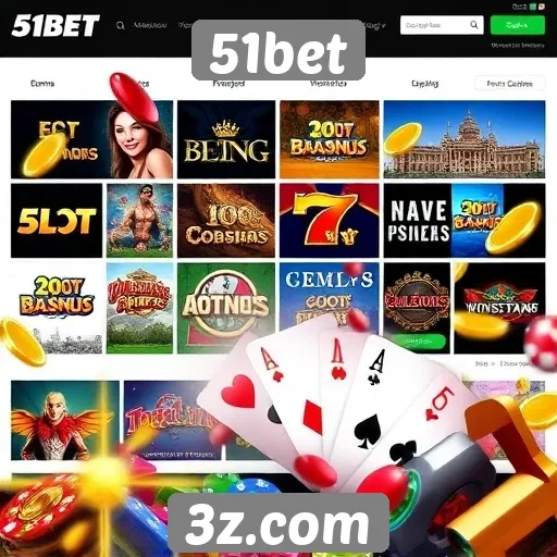51bet oferece diversidade em jogos de cassino